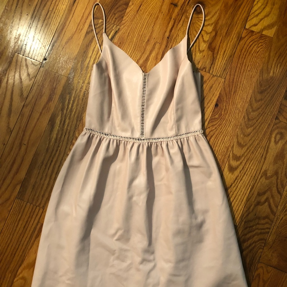 Pink/nude Zara W&B dress
